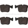 ATE 34111160296, 607147 Brake Pad Set; Front; OE Improved Compound - BMW | D742J D742MTX MDB1551 W01331607063