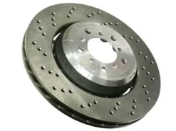 VNE 34112283801, 5830 Disc Brake Rotor; Front Left; Directional; 360x30mm; Cross-Drilled - BMW | 34112283385 583 W01331846064
