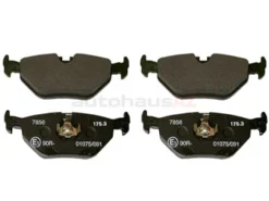 ATE 34216750190, 603605 Brake Pad Set; Rear; OE Compound Narrow Clip Style For E36-E46 3-Series - BMW | 34211160340 34211160533 34211161455 34211164501