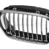 Genuine BMW 51138208490 Grille; Front Right; Chrome W/ Black Chromed Edge Gills. - BMW