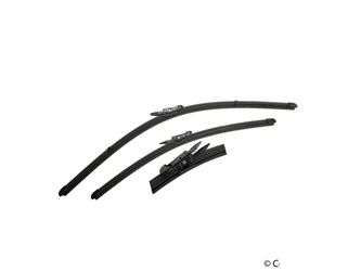 Genuine 61612349870 Wiper Blade Assembly; SET Of 2 - BMW | 61615A43587