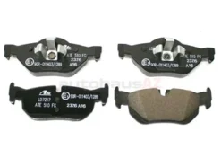 ATE Ceramic 34216790761, LD7217 Brake Pad Set; Rear - BMW