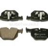 ATE Ceramic 34216790762, LD7225 Brake Pad Set; Rear - BMW