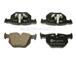 ATE Ceramic 34216790762, LD7225 Brake Pad Set; Rear - BMW