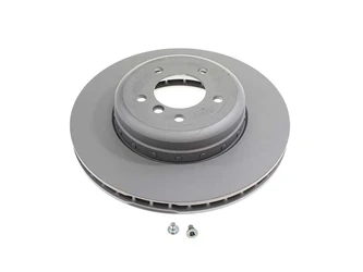 ATE Coated 34116763824, 430186 Disc Brake Rotor; Front - BMW