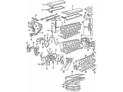Genuine BMW 11121741025 Cylinder Head Gasket; Left - BMW | 11121702085