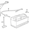 Genuine BMW 12421742833 Positive Battery Junction Block Cable - BMW
