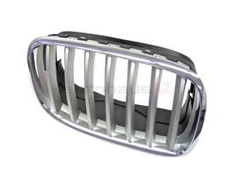 Genuine BMW 51137185224 Grille; Right; Chrome With Titanium Grille - BMW