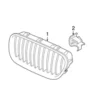 Genuine BMW 51137336485 Grille; Left - BMW