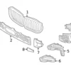 Genuine BMW 51137454888 Grille - BMW