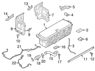 Genuine BMW 61129364534 Positive Battery Junction Block Cable - BMW | 61129247715 61129348293