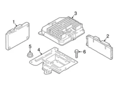 Genuine BMW 61278482940 Drive Motor Battery Pack Control Module - BMW | 61277536535 61278667593