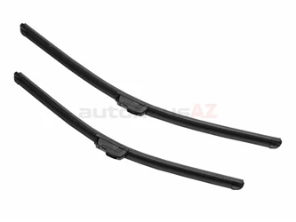 Genuine BMW 61610037009 Windshield Wiper Blade Set; EVO Flat Blade Style - BMW | 61612458347 61617004899 61617039253 61618204963