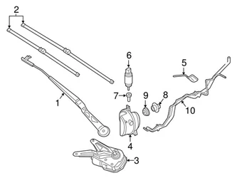 Genuine BMW 61610056963 Wiper Blade Refill Set - BMW
