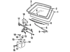 Genuine BMW 61611380759 Wiper Blade Assembly; Left - BMW | 61611386685