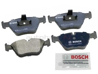 Bosch QuietCast BP947 Brake Pad Set; Front; OE Supplier Compound - BMW | 34116761280