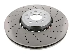 SHW Performance 34112284902, 2058 Disc Brake Rotor; Front Right; Directional; 395x36mm - BMW