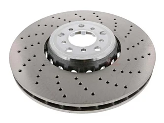 SHW Performance 34112284902, 2058 Disc Brake Rotor; Front Right; Directional; 395x36mm - BMW