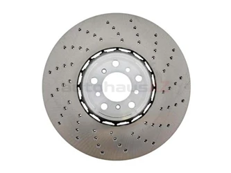 SHW Performance 34112284902, 2058 Disc Brake Rotor; Front Right; Directional; 395x36mm - BMW - Image 2