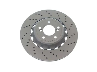 Zimmermann Formula Z 34212284812, 150294370 Disc Brake Rotor; Rear Right 370x24mm Semi-floating Brake Rotor - BMW