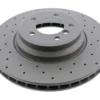 Zimmermann Sport Z X-Drilled 34116855000, 150344152 Disc Brake Rotor; Front - BMW | 34116770729