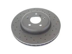 Zimmermann Sport Z X-Drilled 34116884301, 150348352 Disc Brake Rotor; Front - BMW